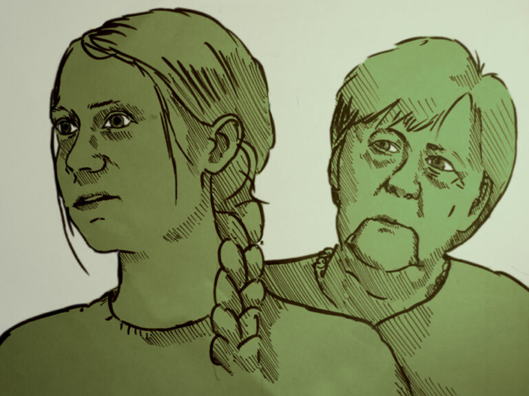 Greta bei Angela – Jetzt nicht aufgeben!