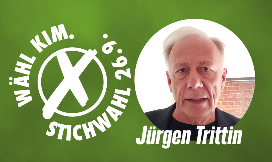 Wahlaufruf von Jürgen Trittin