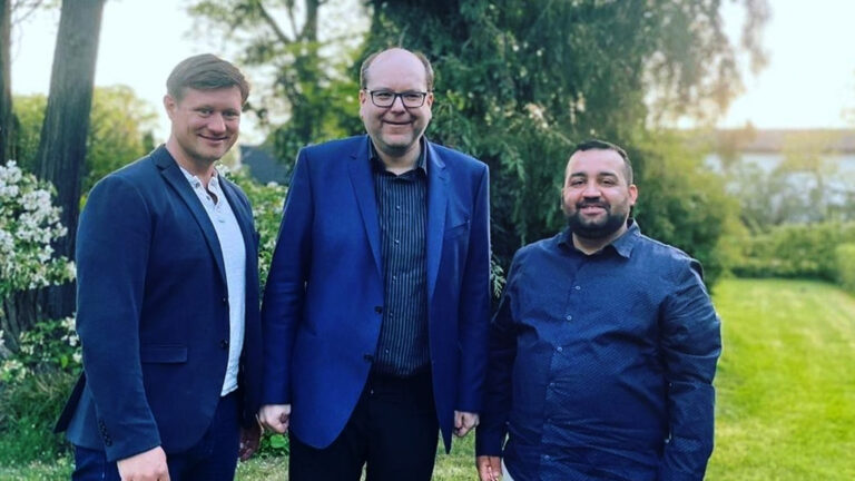 Grüner Spitzenkandidat für die Landtagswahl zu Besuch in Lilienthal