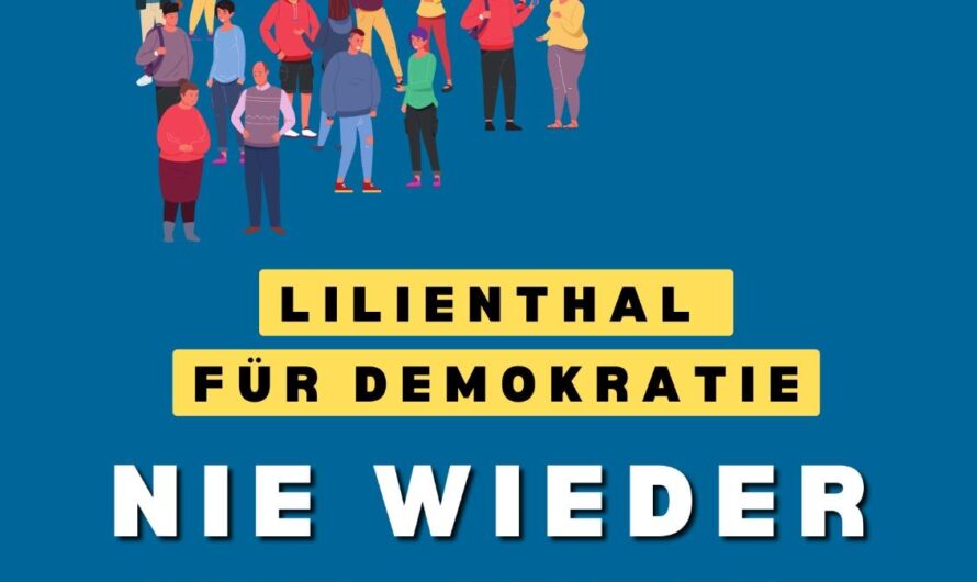 Lilienthal  für Demokratie – Nie wieder ist jetzt – Demo am Sonntag, 28.1.2024