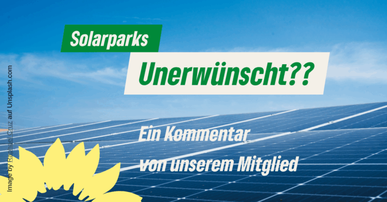 Solarparks Unerwünscht?