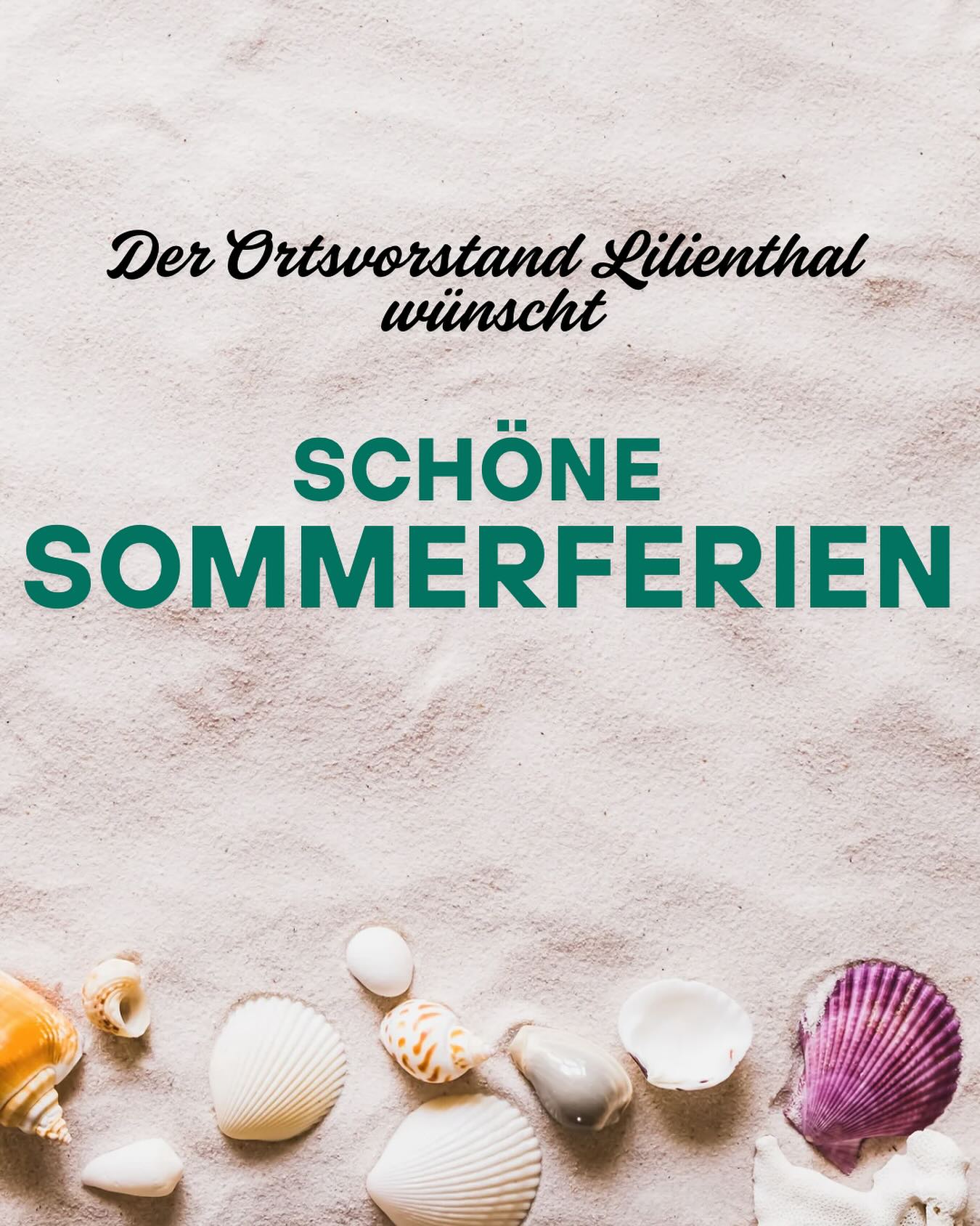 Wir wünschen euch allen schöne Sommerferien.
Genießt die Zeit und erholt euch gut. ☀️
Nun ist die Zeit Kraft zu tanken und mal zu Ruhe zukommen - wir freuen uns schon auf Diskussionen und euere Engagement nach der Pause. 💚🌻
Euer Ov Vorstand Lilienthal