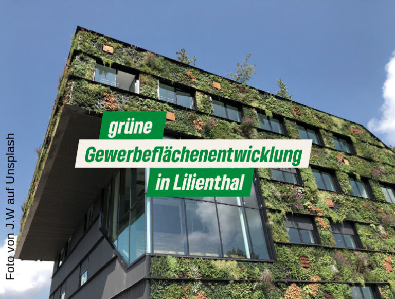 Zukünftige grüne Gewerbeflächenentwicklung in Lilienthal