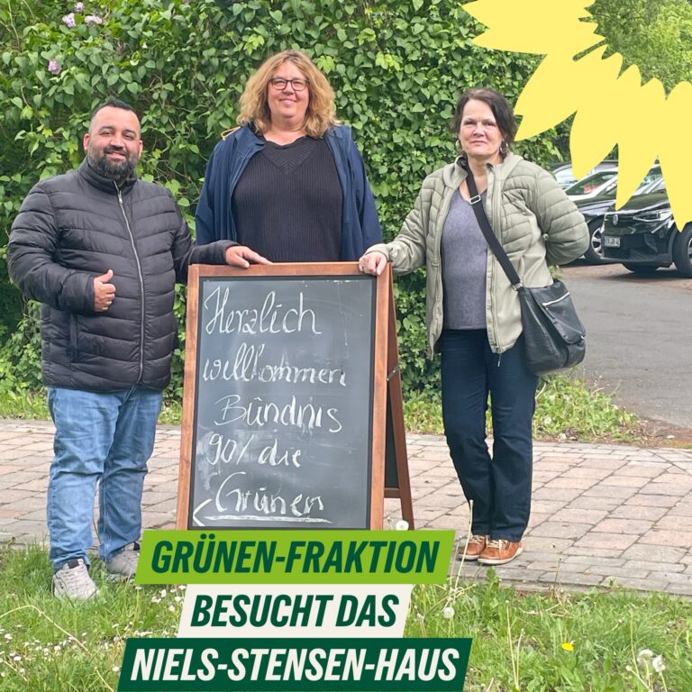 Fraktion Bündnis 90/Die Grünen Lilienthal besucht das Niels Stensen Haus in Worphausen